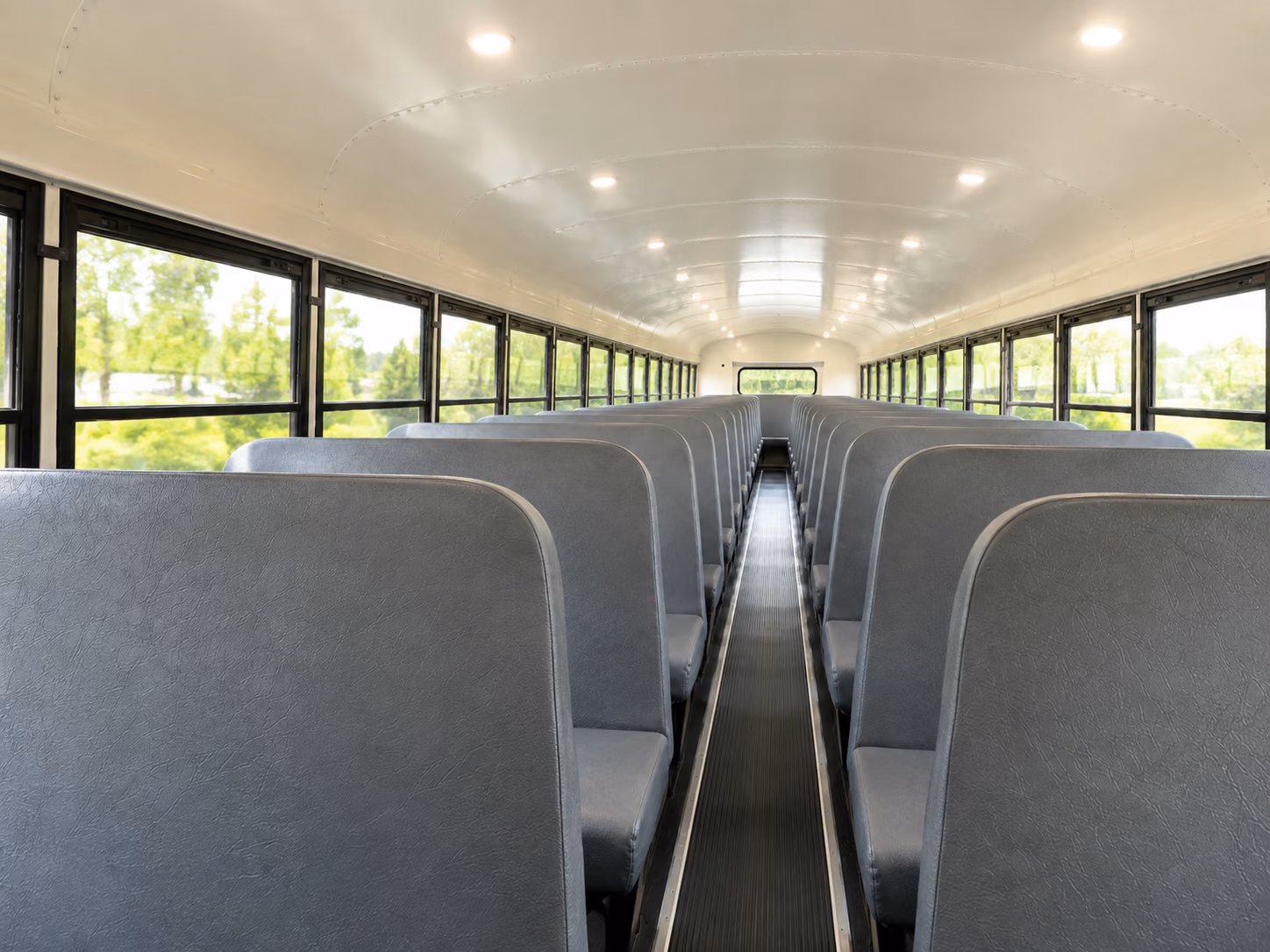 hamden school bus interior