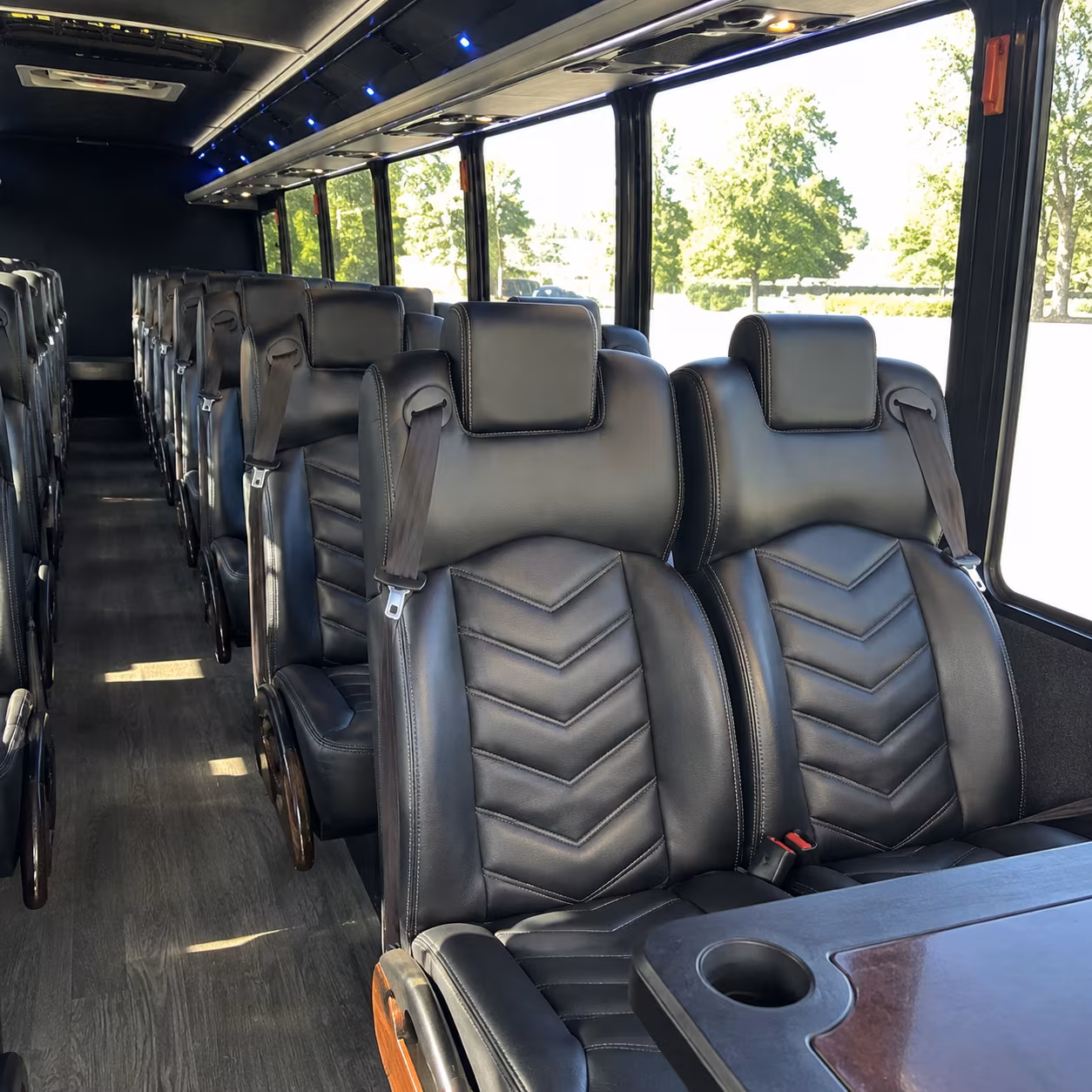 hamden school event transportation onboard seating