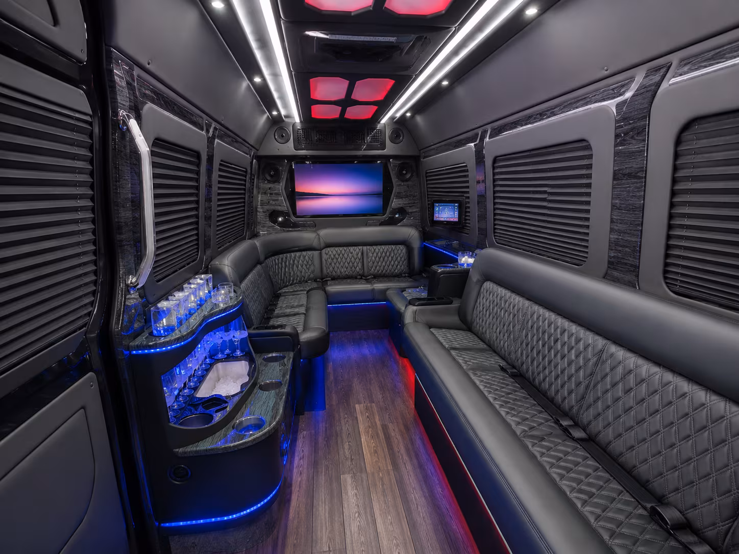 hamden sprinter limousine interior