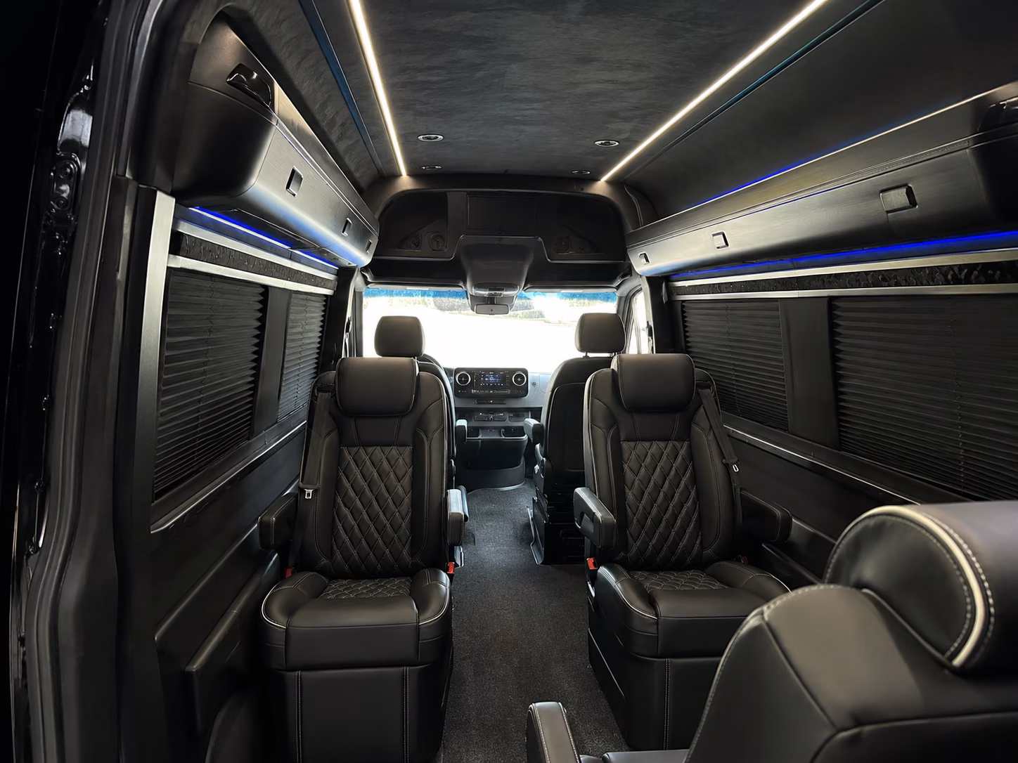 hamden sprinter van with driver interior