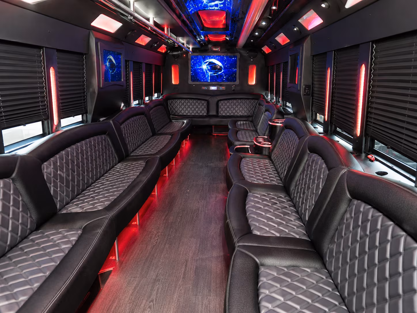 holiday party bus rental
