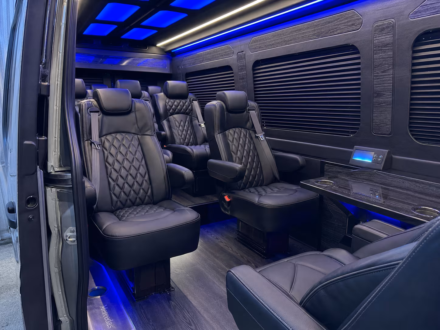 sprinter van transportation for groups and events across hamden